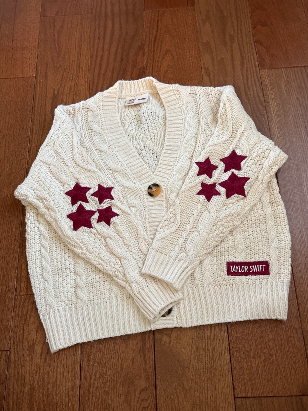 Taylor Swift RED Taylor’s Version Star cardigan sweater YS/ YM
